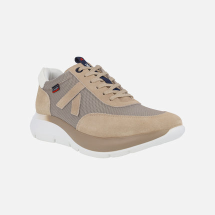 Algoritmo men's sneakers in beige combination