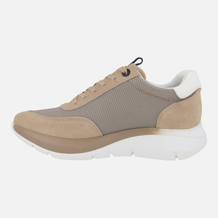 Algoritmo men's sneakers in beige combination