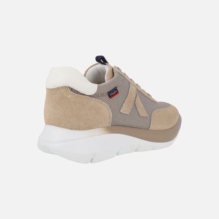 Algoritmo men's sneakers in beige combination