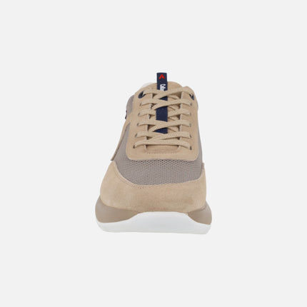 Algoritmo men's sneakers in beige combination