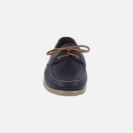 Náuticos de piel para hombre con suela Extralight Newport