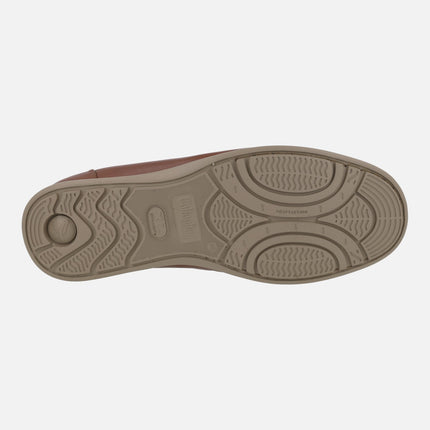 Náuticos de piel para hombre con suela Extralight Newport