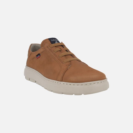 Zapatos deportivos para hombre en nobuck con elásticos Adaptable