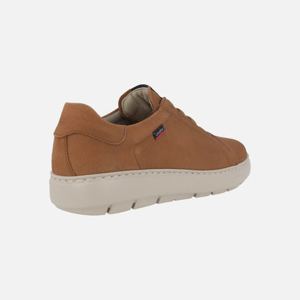 Zapatos deportivos para hombre en nobuck con elásticos Adaptable