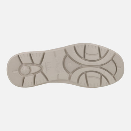 Zapatos deportivos para hombre en nobuck con elásticos Adaptable