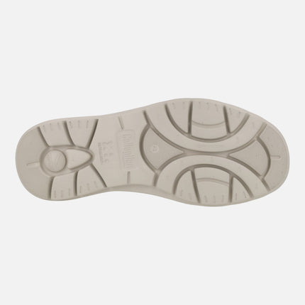 Zapatos deportivos para hombre en nobuck con elásticos Adaptable