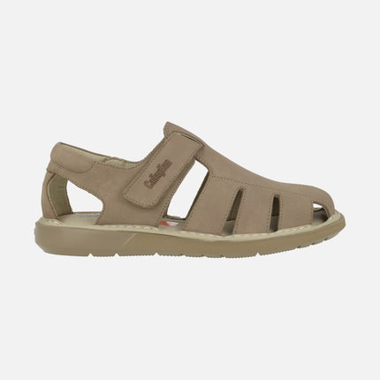 Sandalias semi abiertas para hombre Leban