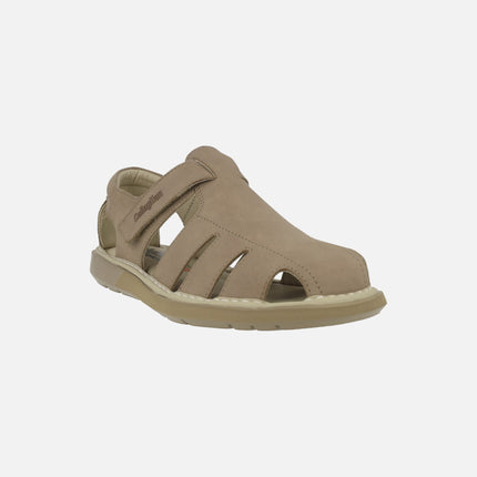 Sandalias semi abiertas para hombre Leban