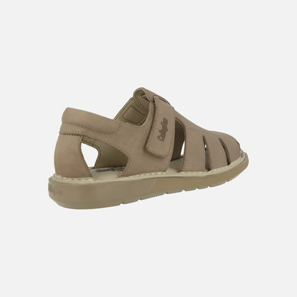 Sandalias semi abiertas para hombre Leban