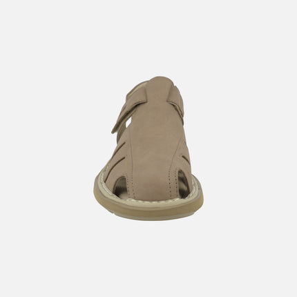 Sandalias semi abiertas para hombre Leban
