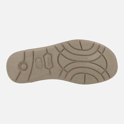 Sandalias semi abiertas para hombre Leban
