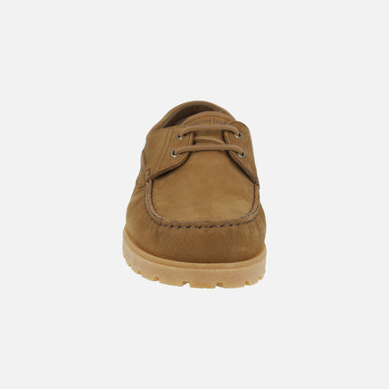 Men's boating shoes in bark nubuck Boat C13