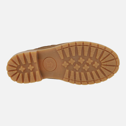 Men's boating shoes in bark nubuck Boat C13