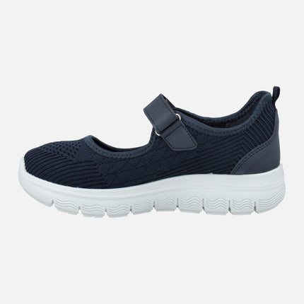 Zapatos deportivos estilo mercedes con cierre de velcro