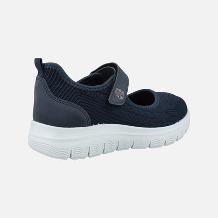 Zapatos deportivos estilo mercedes con cierre de velcro