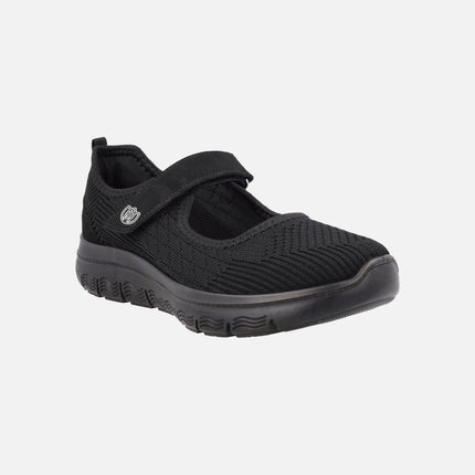 Zapatos deportivos estilo mercedes con cierre de velcro