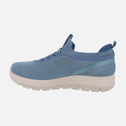 Zapatillas deportivas estilo calcetín con cordones elásticos