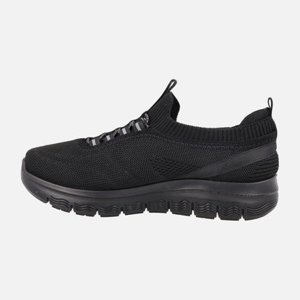 Zapatillas deportivas estilo calcetín con cordones elásticos