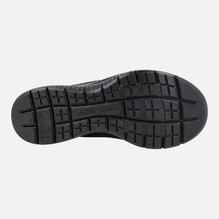 Zapatillas deportivas estilo calcetín con cordones elásticos