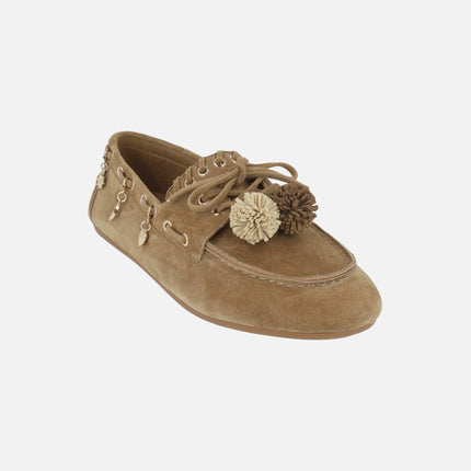 Zapatos estilo náuticos para mujer A-NAKURU