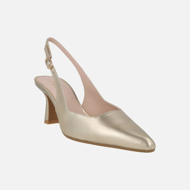 Zapatos corte salón destalonados Gelines-X