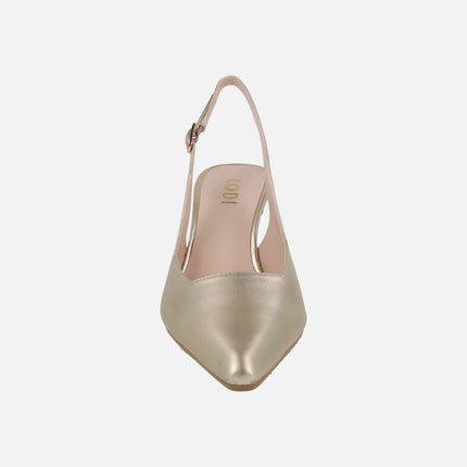 Zapatos corte salón destalonados Gelines-X