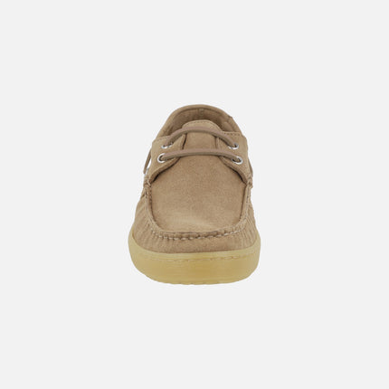 Sailor women's suede boating shoes