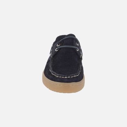 Sailor women's suede boating shoes