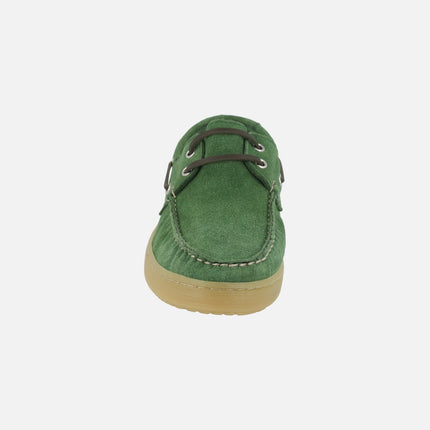 Sailor women's suede boating shoes