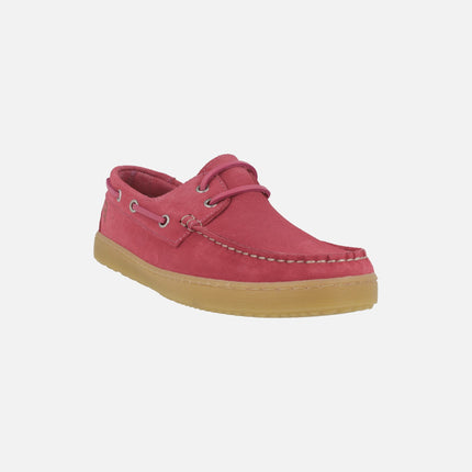 Sailor women's suede boating shoes