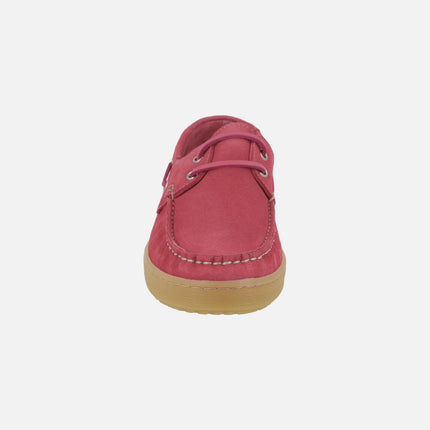 Sailor women's suede boating shoes