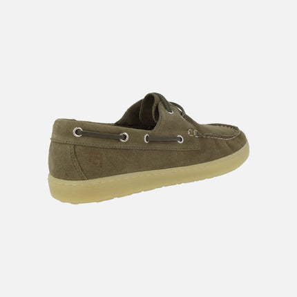 Sailor men's boating shoes in suede leather