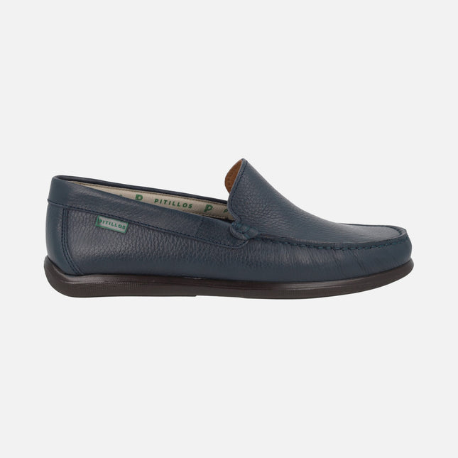 Comfort leather loafers for men