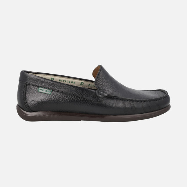 Comfort leather loafers for men