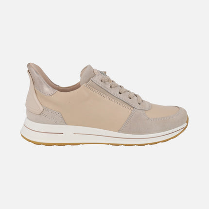 Zapatillas deportivas para mujer en combinado beige Easy2go