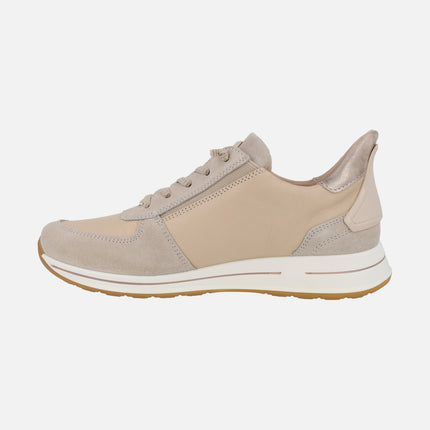 Zapatillas deportivas para mujer en combinado beige Easy2go