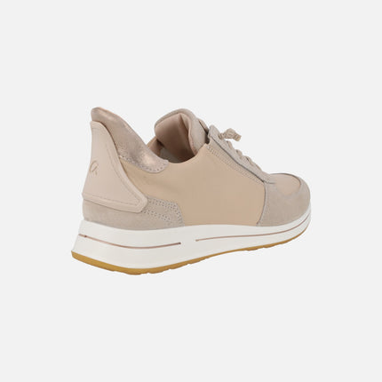 Zapatillas deportivas para mujer en combinado beige Easy2go