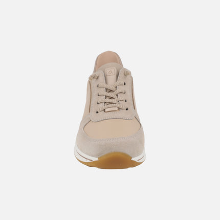 Zapatillas deportivas para mujer en combinado beige Easy2go