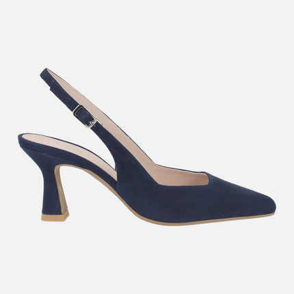 Zapatos corte salón destalonados Gelines-X