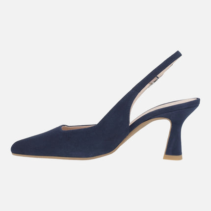 Zapatos corte salón destalonados Gelines-X