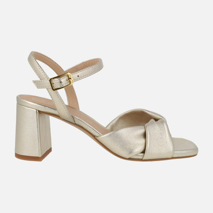 Medway Ankle Strap Heeled Sandals