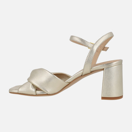 Medway Ankle Strap Heeled Sandals