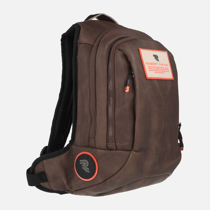 Mochilas para hombre Street en combinado marrón