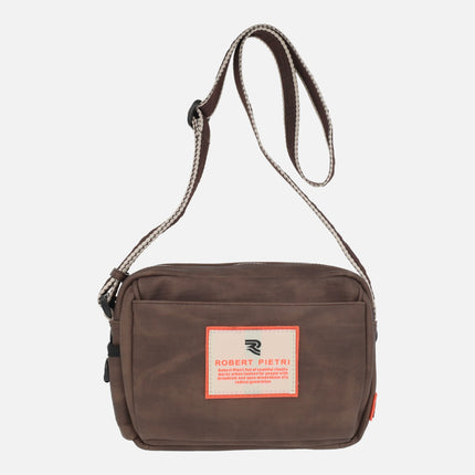 Street shoulder bags in brown combination