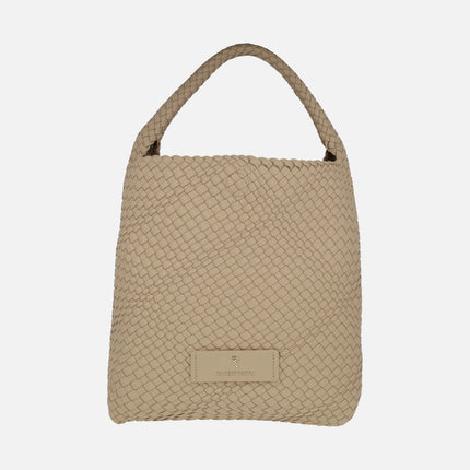 Bolsos trenzados con neceser interior línea Tropical
