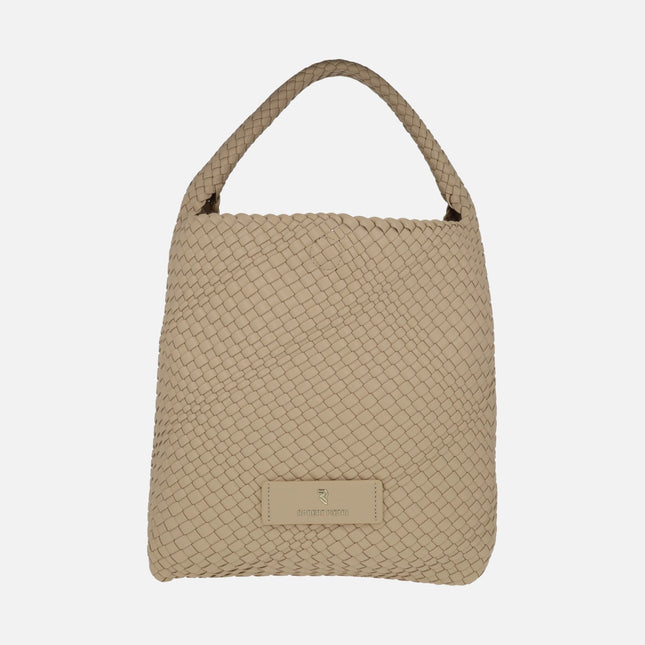 Bolsos trenzados con neceser interior línea Tropical