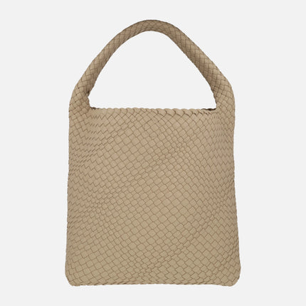Bolsos trenzados con neceser interior línea Tropical