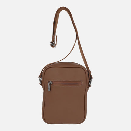 Uomo men's small leather effect shoulder bags