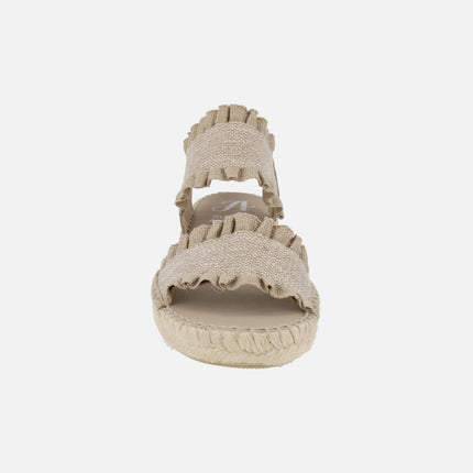 Arga low espadrilles in beige combination
