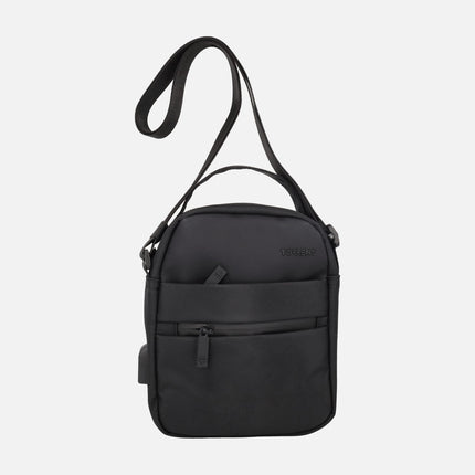 Crossbody bags for men in combination Black
